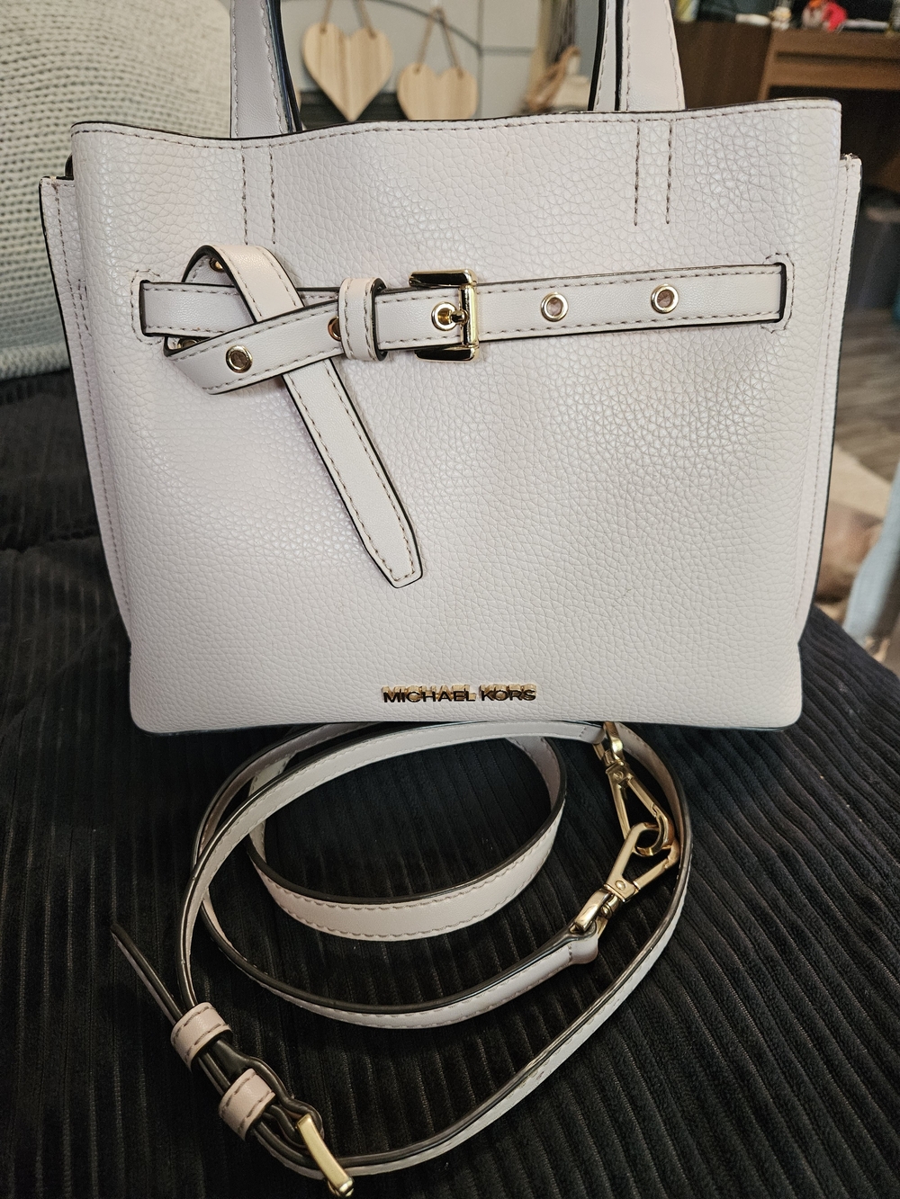 Michael Kors Pink Pebbled Leather Mini Tote
